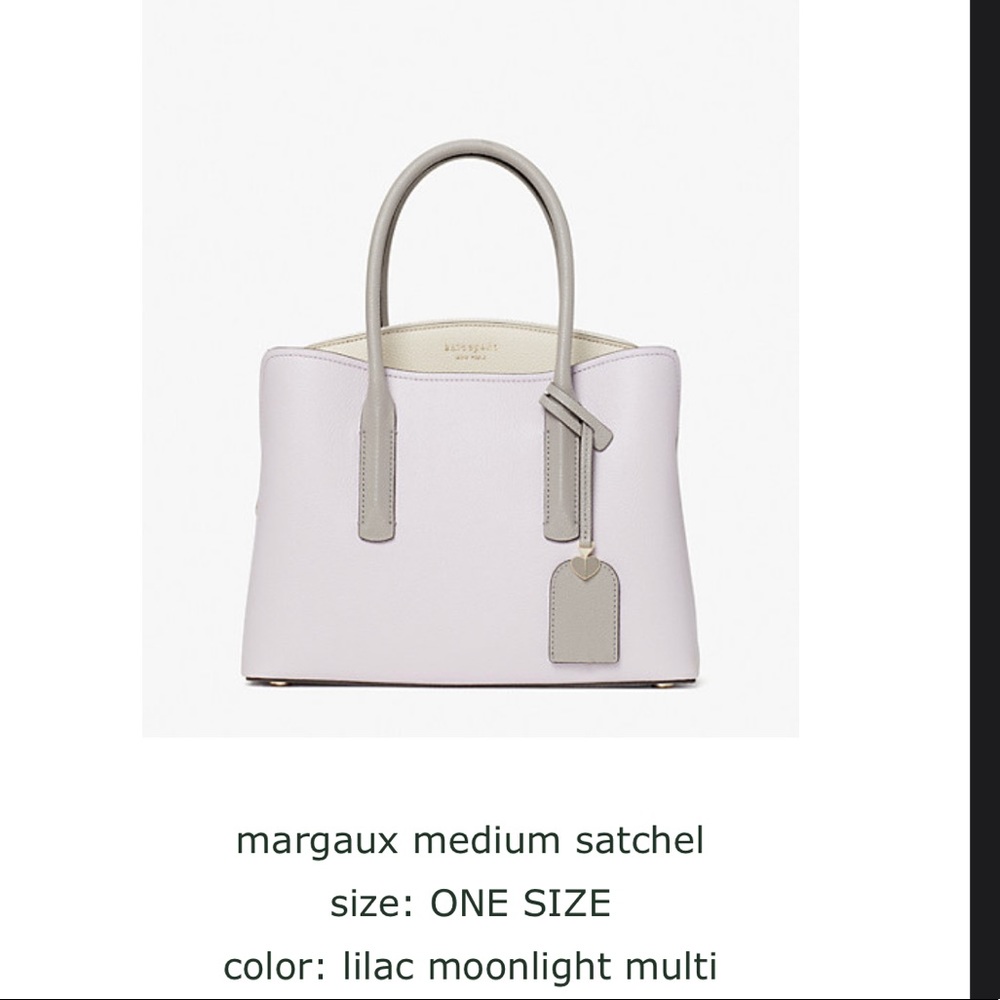 Kate spade Margaux medium satchel in lilac